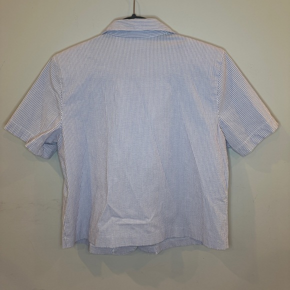 Women’s Alfred Dunner purple striped cotton set, size 12 petite - Picture 6 of 10